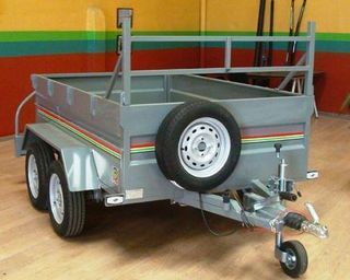 NUEVO: Remolque 2 ejes 750 kg con freno