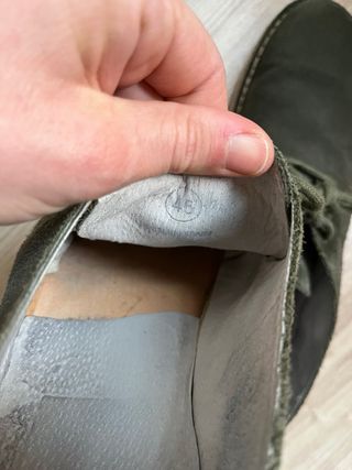 Lote 2 Pares Zapatos Piel Serraje Benetton 45