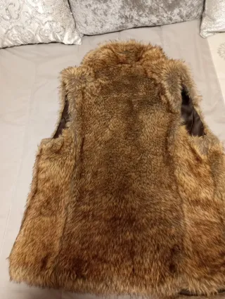 Chaleco pelo Zara Talla Única