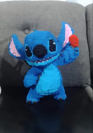 Lego Barco Titanic con Collar Corazón Azul