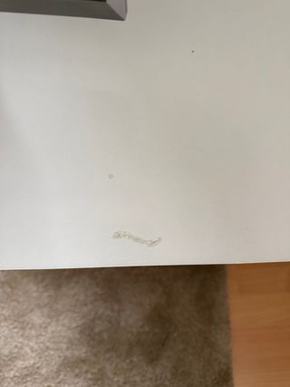 Mueble TV blanco y negro