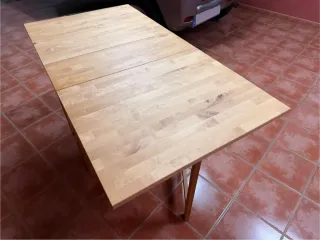 Mesa Abatible Norden Ikea Madera