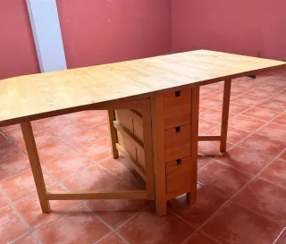 Mesa Abatible Norden Ikea Madera