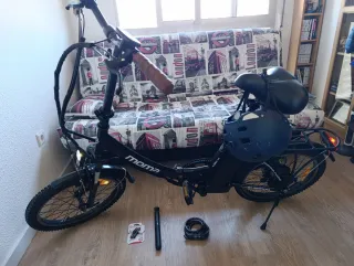 Bici Eléctrica Plegable Moma Ebike 20 + Accesorios