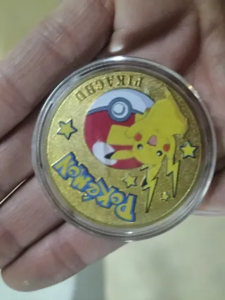 Moneda Pokémon Pikachu