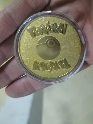 Moneda Pokémon Pikachu
