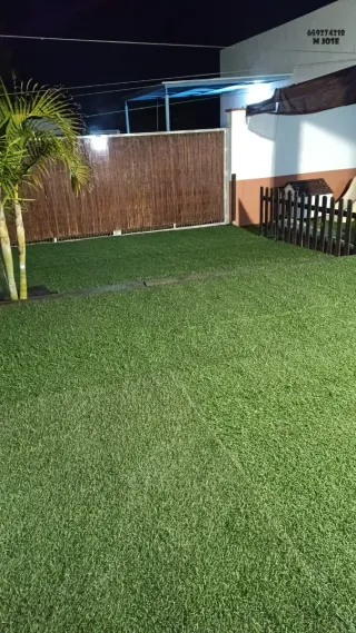 Césped artificial reciclado