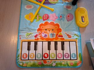 Alfombra Musical Tambor Piano Bebé