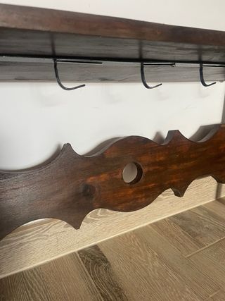 Estantería madera antigua para cocina