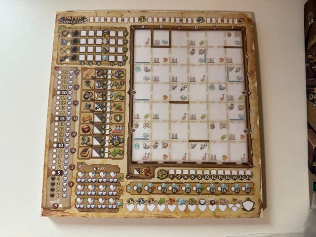 Paper Dungeons Juego de Mesa