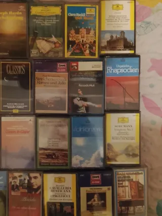 Cintas radio caseta antiguas