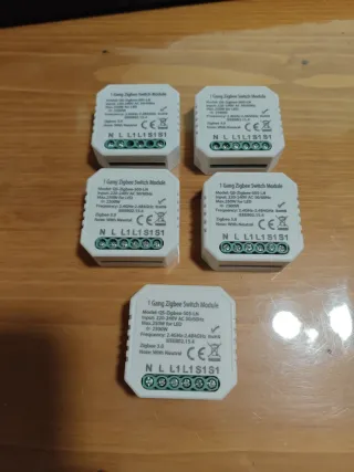 5x Módulos Zigbee QS-Zigbee-505-LN