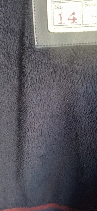 Chaquetón azul talla 14