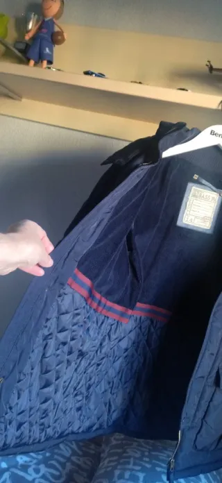 Chaquetón azul talla 14