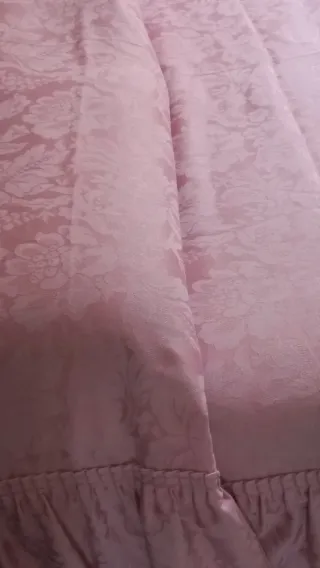 Copriletto matrimoniale rosa