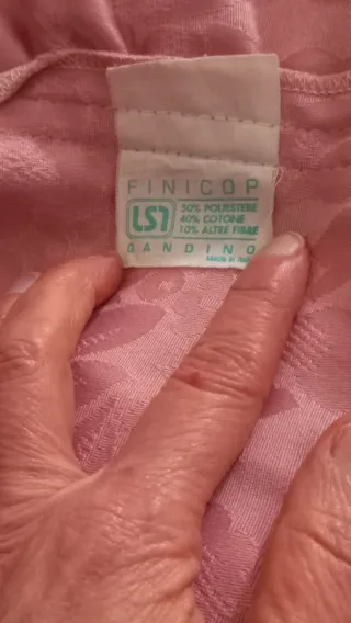 Copriletto matrimoniale rosa