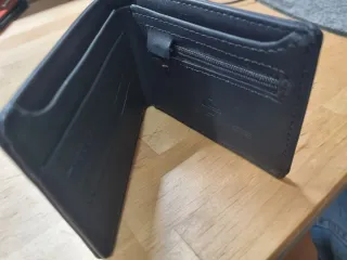 Cartera Quiksilver Slim Rays Negra (nueva)