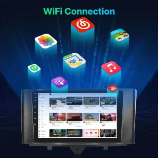 Autoradio CarPlay Android Auto Smart Fortwo 11 15