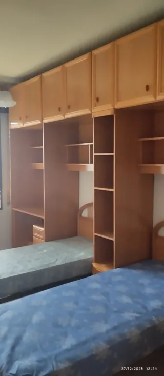 Mueble puente 2 camas madera