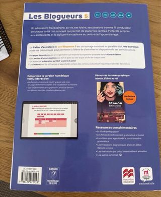 Les Blogueurs 5 B1 Livre ePk y Cahier d'exercices