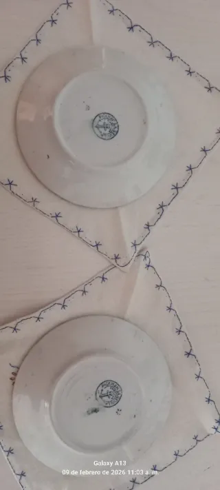 Platos La Cartuja de Sevilla (2 unidades)