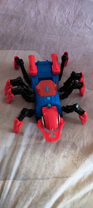 Vehículo Aracnolanzador Spiderman