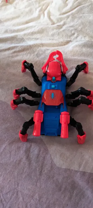 Vehículo Aracnolanzador Spiderman