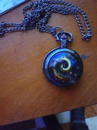 Reloj de bolsillo con cadena