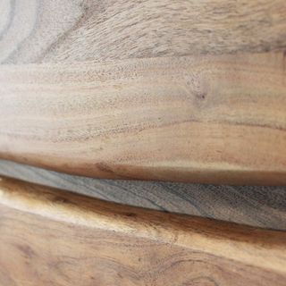 Cassettiera 5 Cassetti Legno Acacia 150cm Moderna