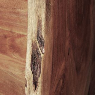 Cassettiera 5 Cassetti Legno Acacia 150cm Moderna