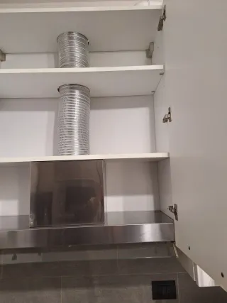 Cappa aspirante in acciaio inox