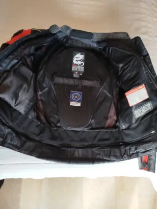 Chaqueta Moto Arlen Ness Piel Titanio