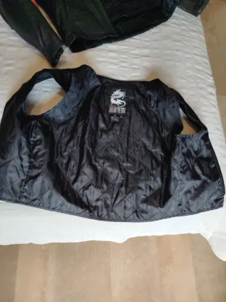 Chaqueta Moto Arlen Ness Piel Titanio