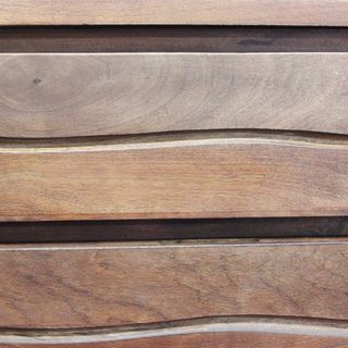 Madia Legno Massiccio Acacia 180cm Design Moderno