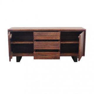 Madia Legno Massiccio Acacia 180cm Design Moderno