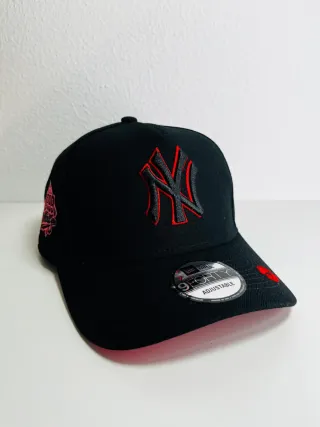 Gorra New Era 9Forty NY Yankees Negra Roja