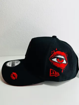 Gorra New Era 9Forty NY Yankees Negra Roja