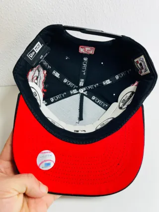 Gorra New Era 9Forty NY Yankees Negra Roja