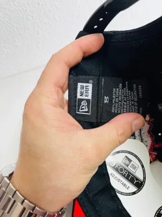 Gorra New Era 9Forty NY Yankees Negra Roja