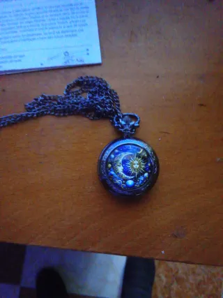 Reloj de bolsillo Sol y Luna