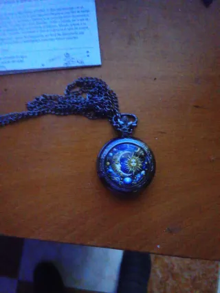 Reloj de bolsillo Sol y Luna