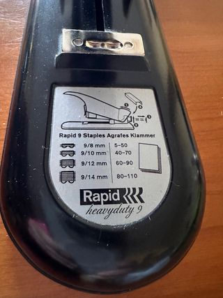 Grapadora Rapid Heavy Duty 9