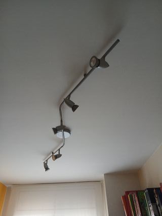 Lámparas de techo metálicas