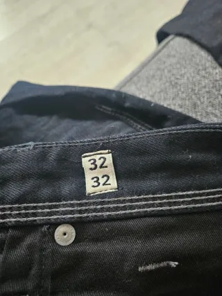 Vaqueros Jack & Jones Negros Hombre Talla 32/32