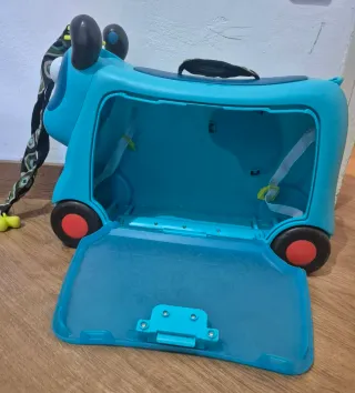 Maleta infantil perrito azul