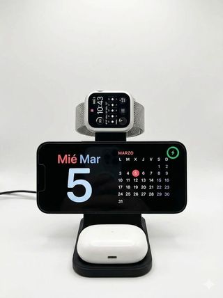 Cargador Magsafe iPhone 12-16 y Apple Watch