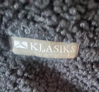 Abrigo negro Klasiks