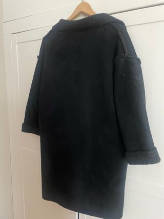 Abrigo negro Klasiks