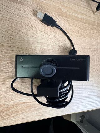 Webcam Live! Cam 4K Negra En Perfecto estado
