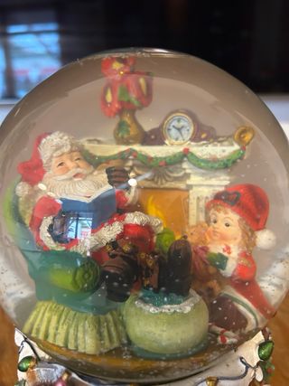 Snow Globe Christmas Grande Palla Di Neve Natale